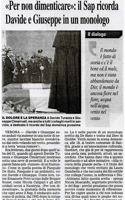 Corriere di Verona, 13 maggio 2005