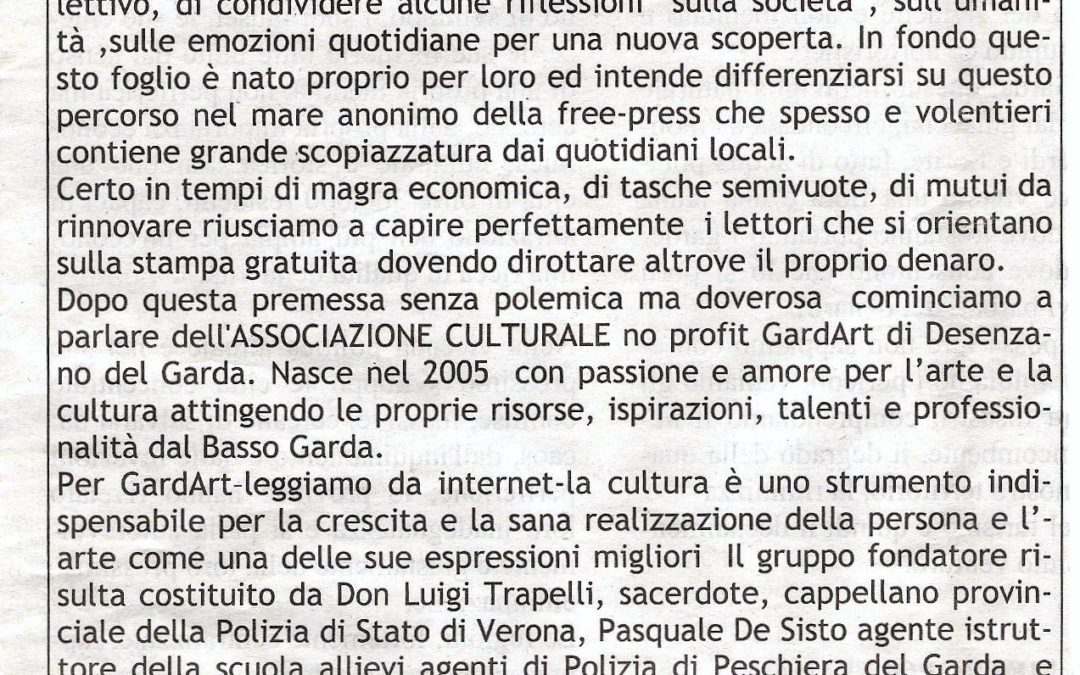 Dipende del Garda, 1 luglio 2008