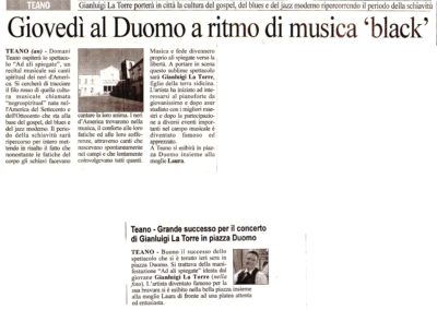 La Gazzetta di Caserta e Cronache di Caserta, 25 agosto 2011