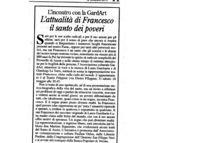 Verona Fedele, 12 maggio 2013