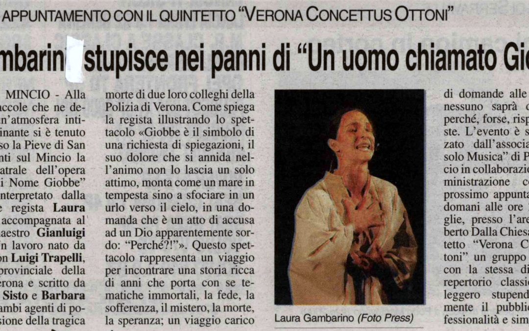 La Voce di Mantova, 8 luglio 2007